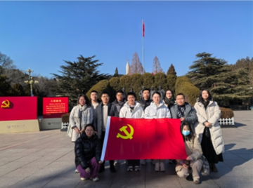 河北省高新技术企业协会党支部开展西柏坡学习活动